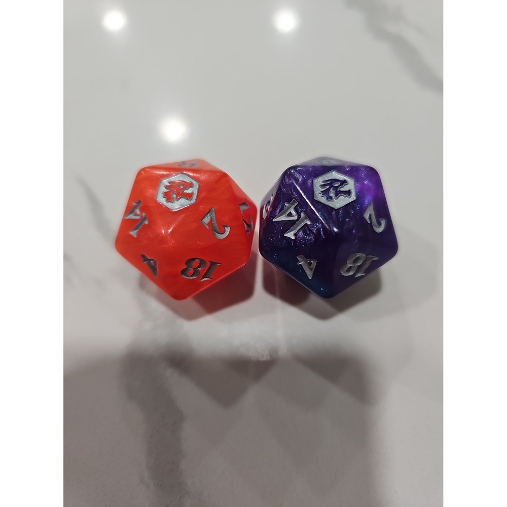 MTG Magic the Gathering D20 Spindown Die Life Counter Dice OVERSIZED AFR DND LOT